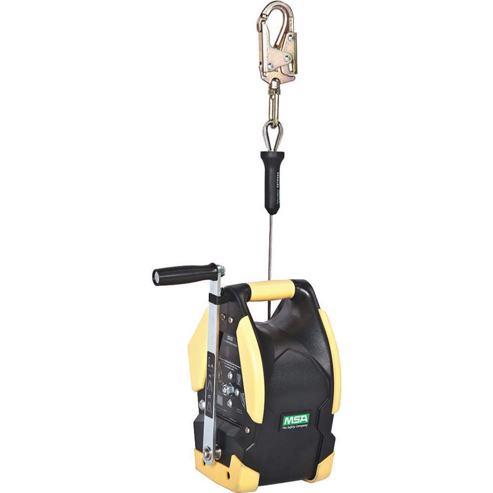 Confined Space Winch 50 Feet Gallon Steel