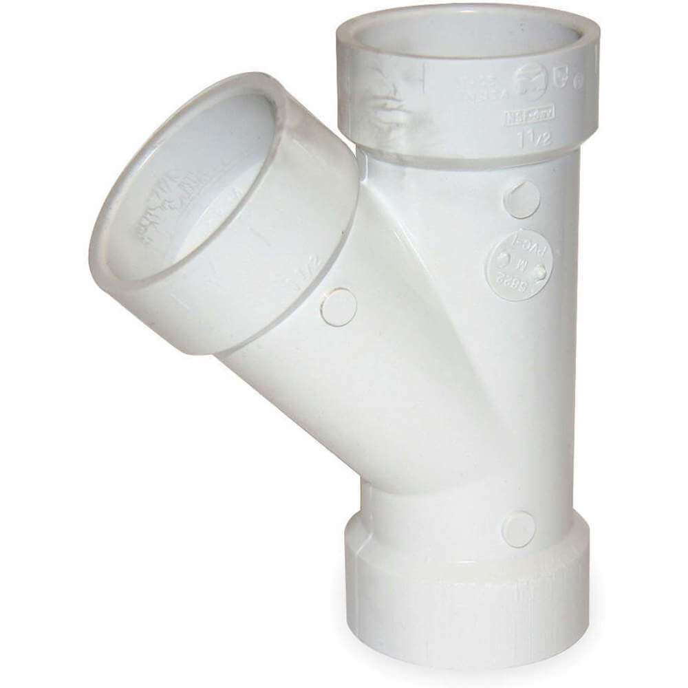 Wye 2 Inch Hub Pvc