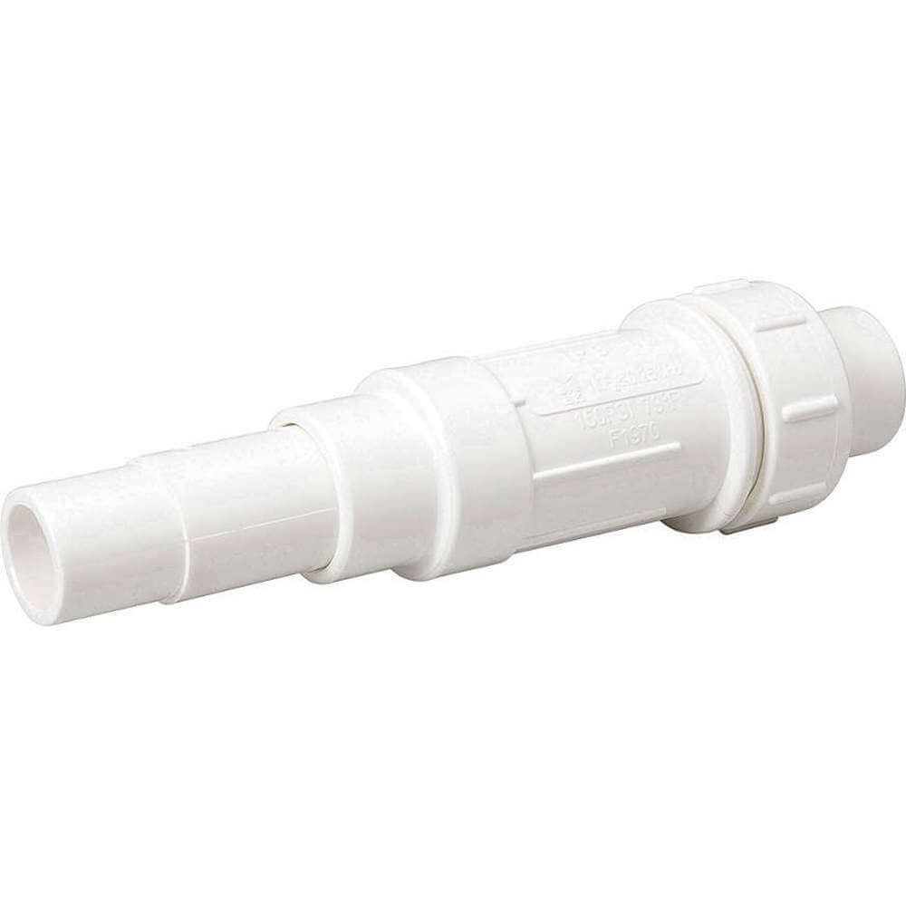MUELLER INDUSTRIES 1WJY3 Repair Coupling 1 1/2 Inch Solvent Pvc Wh | AB4AGF