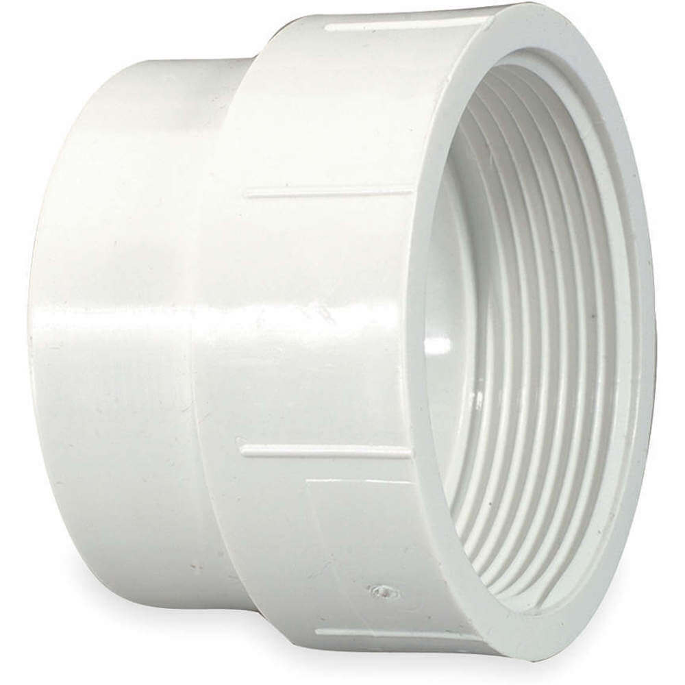 MUELLER INDUSTRIES 1WKF9 Fitting Cleanout Adapter Pvc 1 1/2 In | AB4AJB