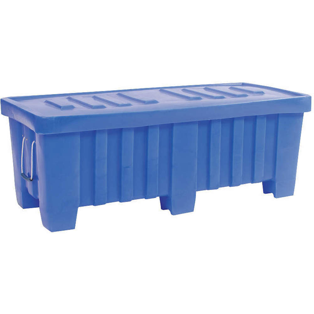 MYTON INDUSTRIES 4LMC2 Container 7 Cu.-ft. 350 Lbs. Blue | AD8PQJ