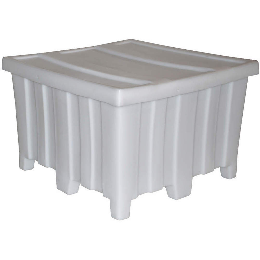 MYTON INDUSTRIES 4LMC5 Container 23 Cu.-ft. 1200 Lbs. White | AD8PQM