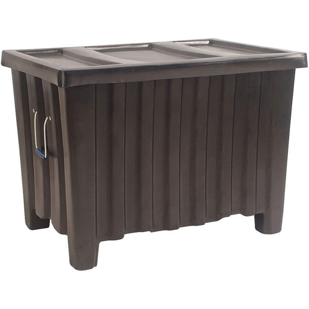 MYTON INDUSTRIES 4LMC7 Container 14 Cu.-ft. 500 Lbs. Black | AD8PQP