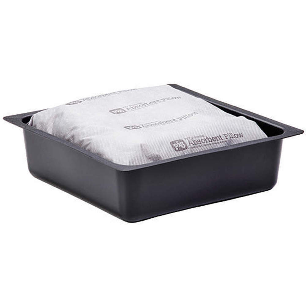 Absorbent Pillow In Pan Black/gray