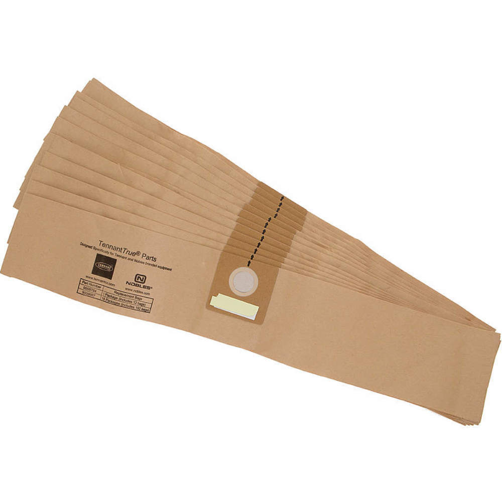 NOBLES 9009784 Filter Bag 9 qt. PK12 | AG9PXF 21ML50
