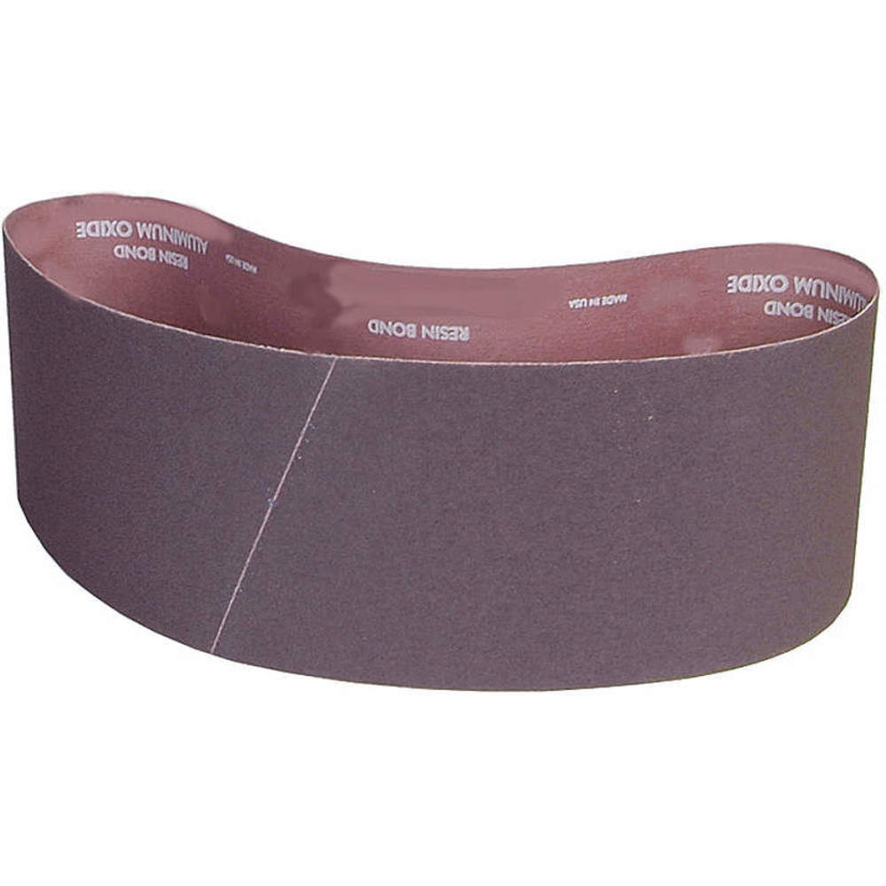 NORTON ABRASIVES 78072766417 Sanding Belt 4 Width x 48 Length Aluminium Oxide 120 Grit Pk10 | AF8HJZ 26LX48