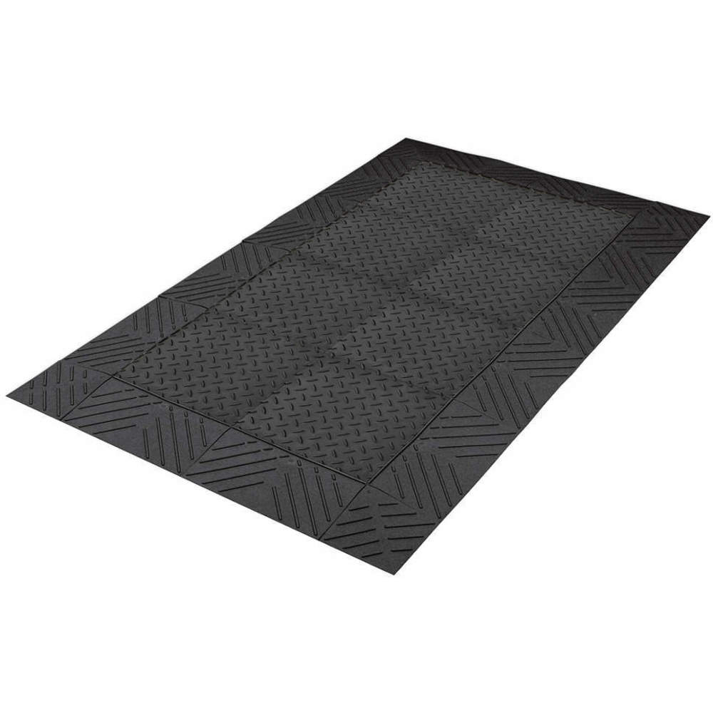 NOTRAX 621S3636BL Anti-fatigue Mat 3 Feet x 3 Feet Black | AC7VGT 38W613