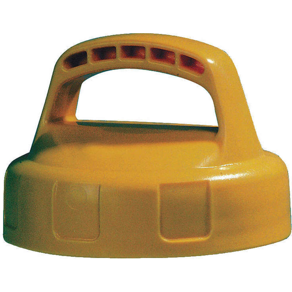 Storage Lid, 4.2 Inch Height, Yellow, HDPE