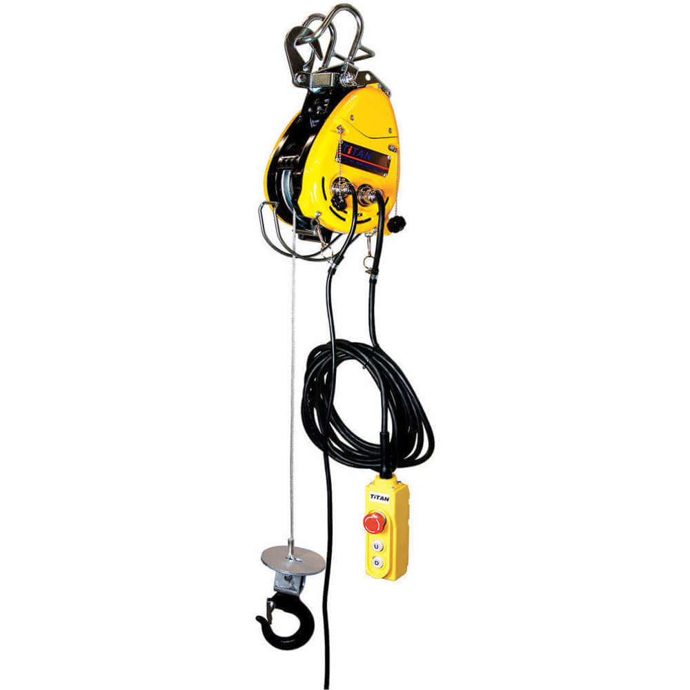 Electric Wire Rope Hoist 500 Lb.