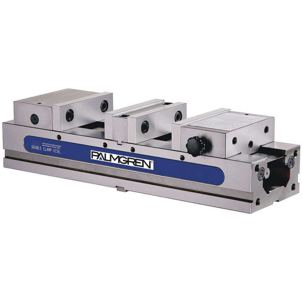 PALMGREN 9625935 Machine Vise, Double Station, 4 Inch Size | AH4VFL 35MG41