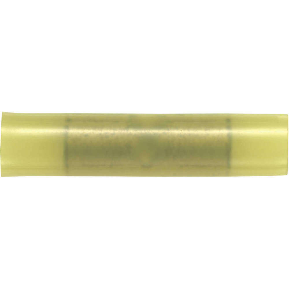 Butt Splice Connector Yellow 1.140 Inch