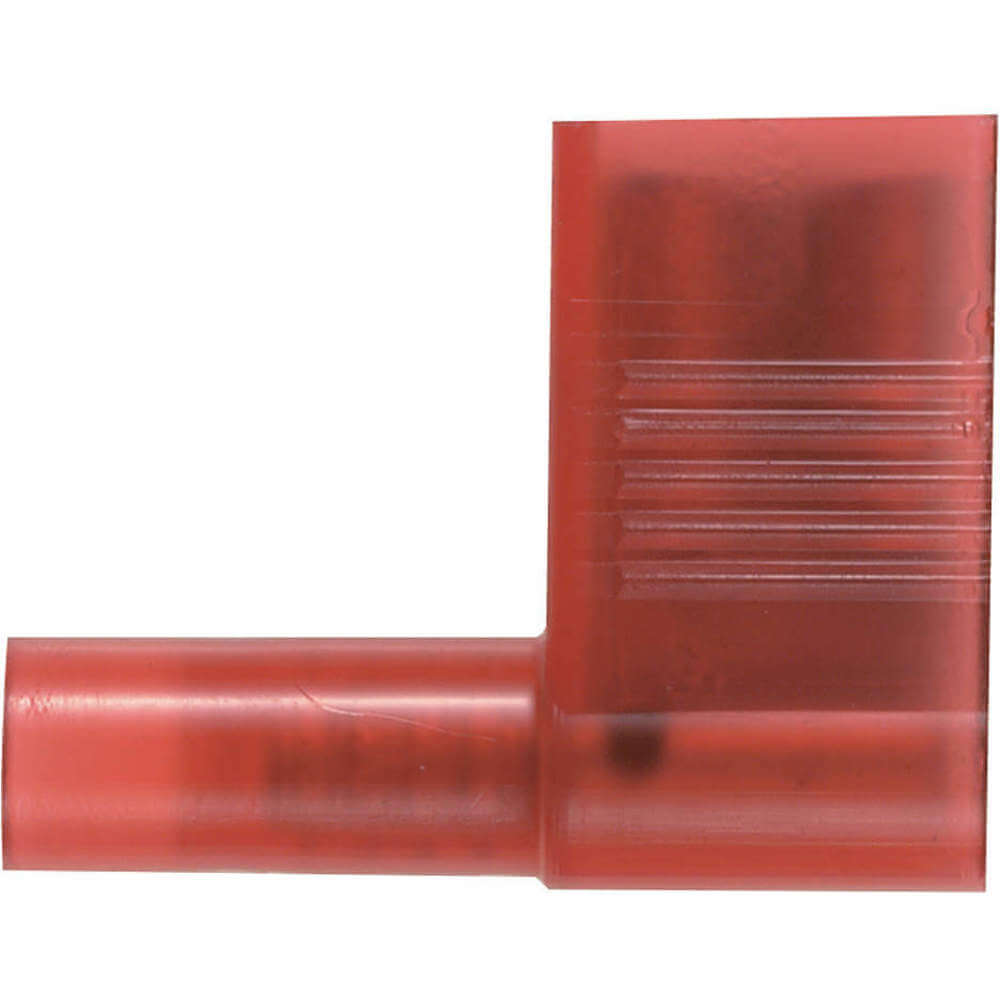 Female Flag Disconnect Red 22-18AWG