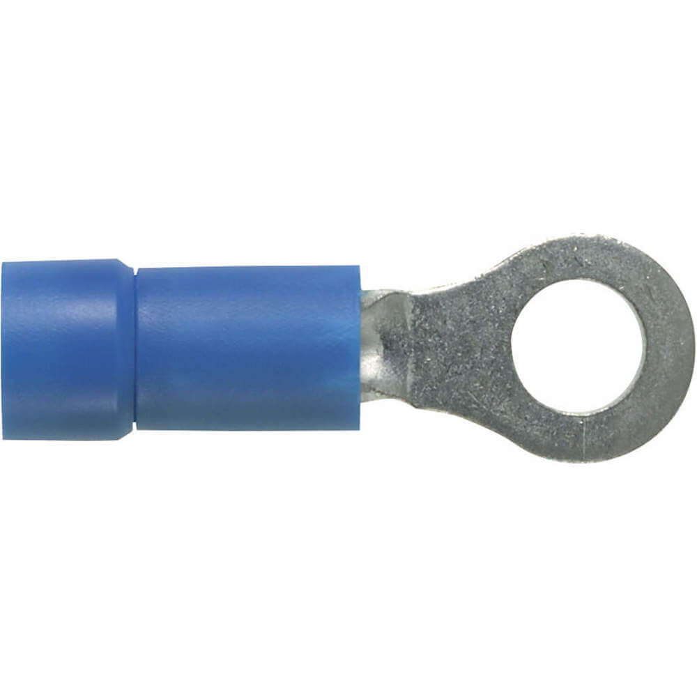 Ring Terminal 3/8 Inch Blue 600V