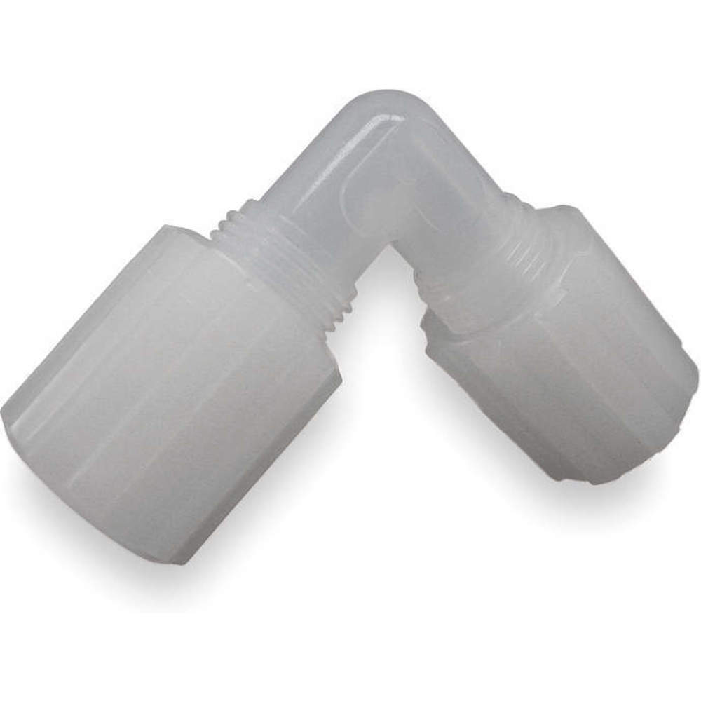 Parflare Tube Fitting, Union Elbow, 1/2 Inch Tube, 0.38 Inch Orifice