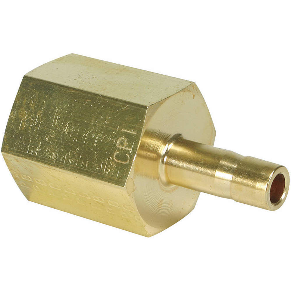 PARKER 4FA4N-B Adapter Brass F x Tube 1/4 Inch | AD7AHY 4CXX1 / 4FA4N-B-GR