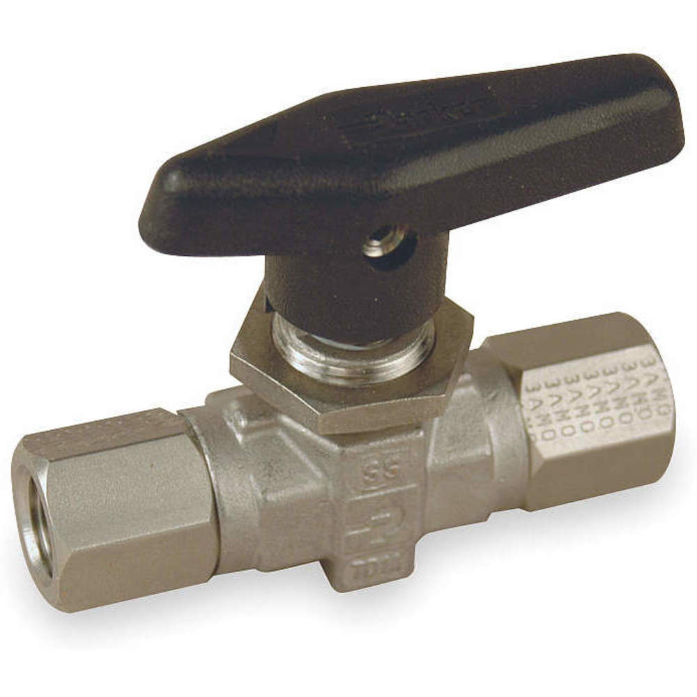 PARKER 4F-B6LJ2-SSP Ball Valve, 1/4 Inch Size, SS | AC2JCB 2KLA5