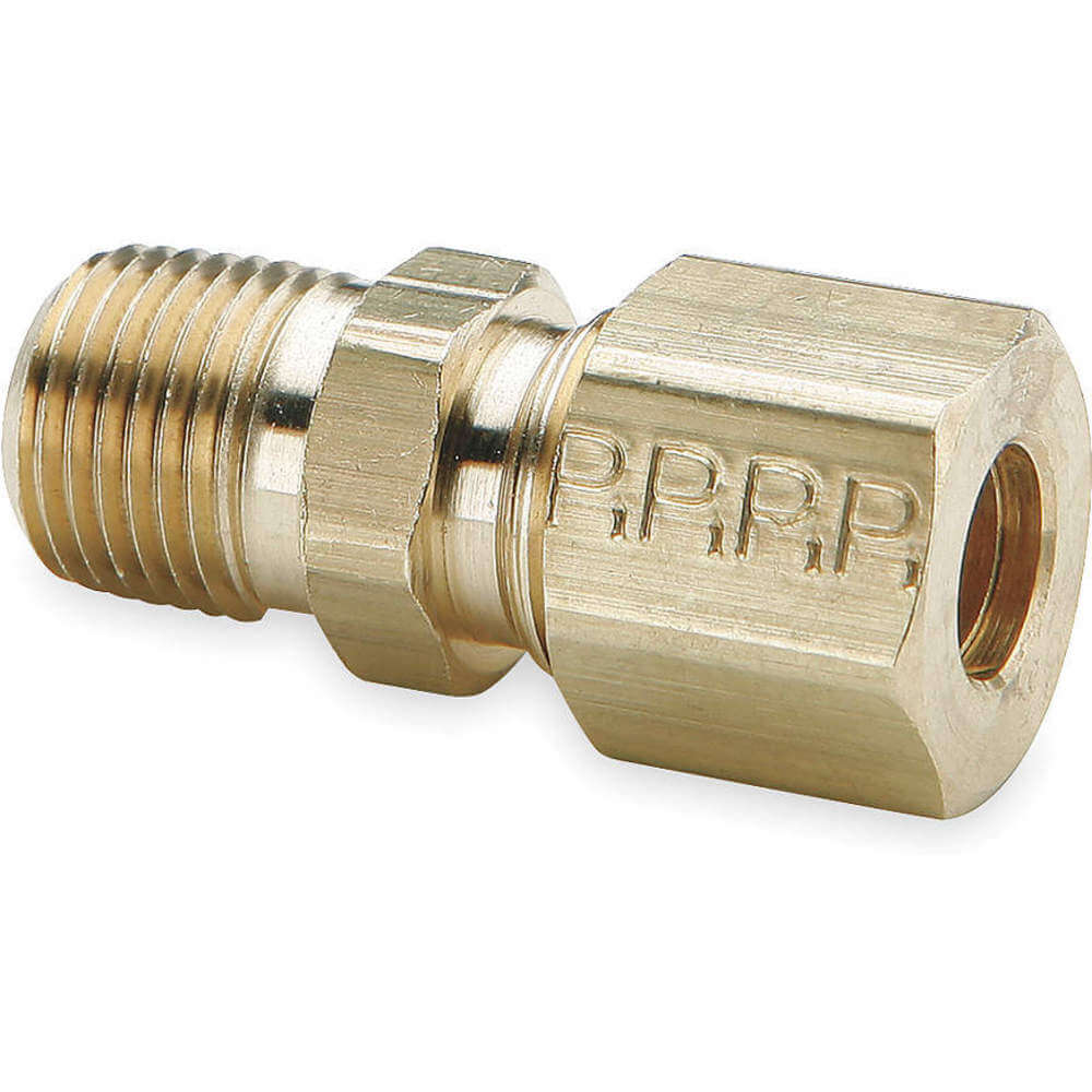 PARKER 68C-10-12 Connector, 5/8 Inch Outside Diameter, Brass | AB3TTU 1VDD6