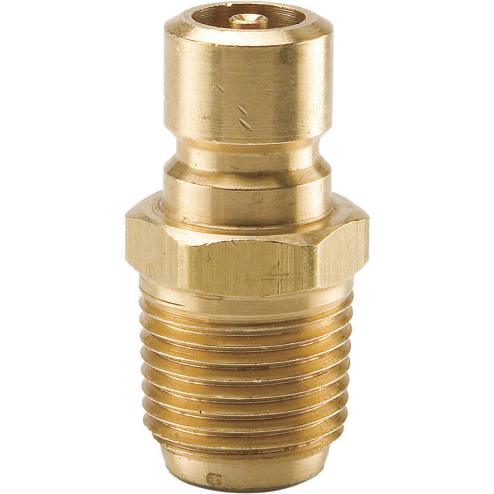 PARKER BPV353 Nipple, 3/8 Inch Body Size, 3/8 -18 Inch Thread Size, Brass | AD6QRR 48C259