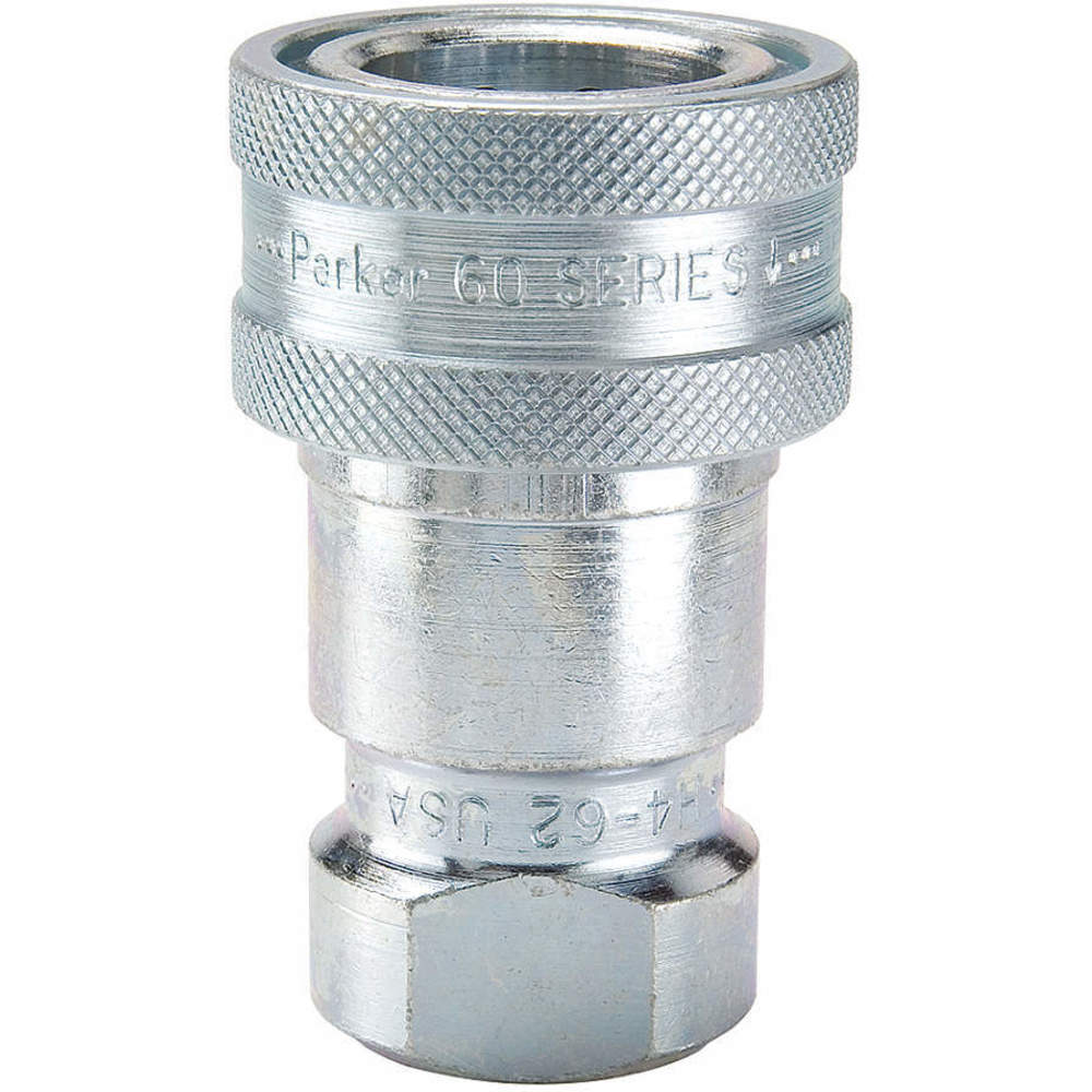 Quick Coupling, 1/8 Inch NPTF, Multi-Purpose, Steel