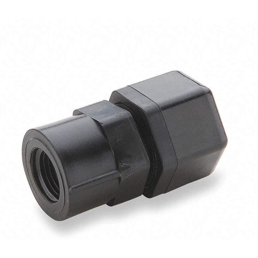 PARKER P8FC8 Compression Fitting, 1/2 Inch Outside Diameter, Polypropylene | AC4GRA 2ZTF8