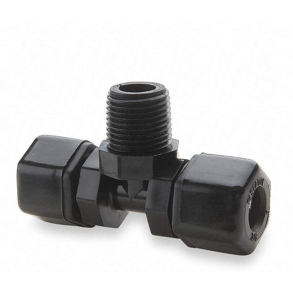 PARKER P4MT4 Compression Fitting, 1/4 Inch Outside Diameter, Polypropylene | AC4GQV 2ZRZ1