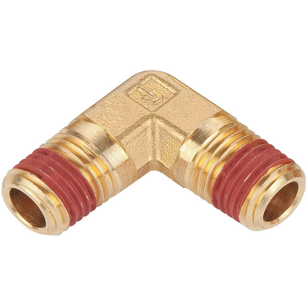 Male Elbow 90 Degree Brass 1/4 Inch Pipe