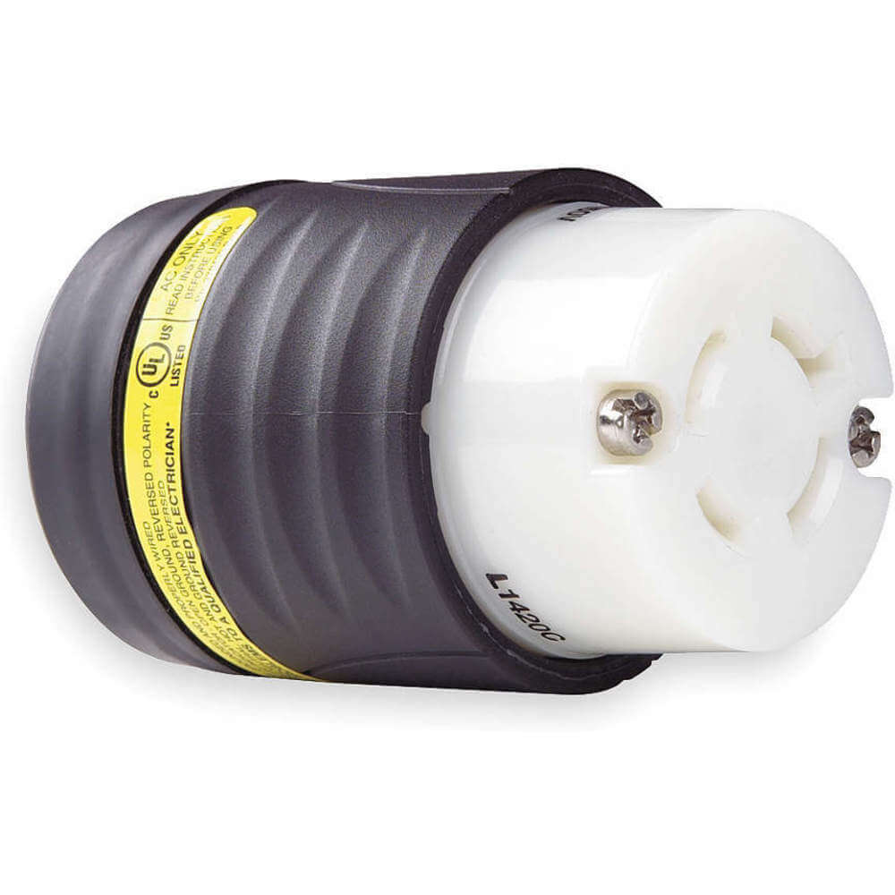 LEGRAND L1420CGCM Connector 125/250v 20a L14-20r 3p 4w | AB2WZM 1PGN2