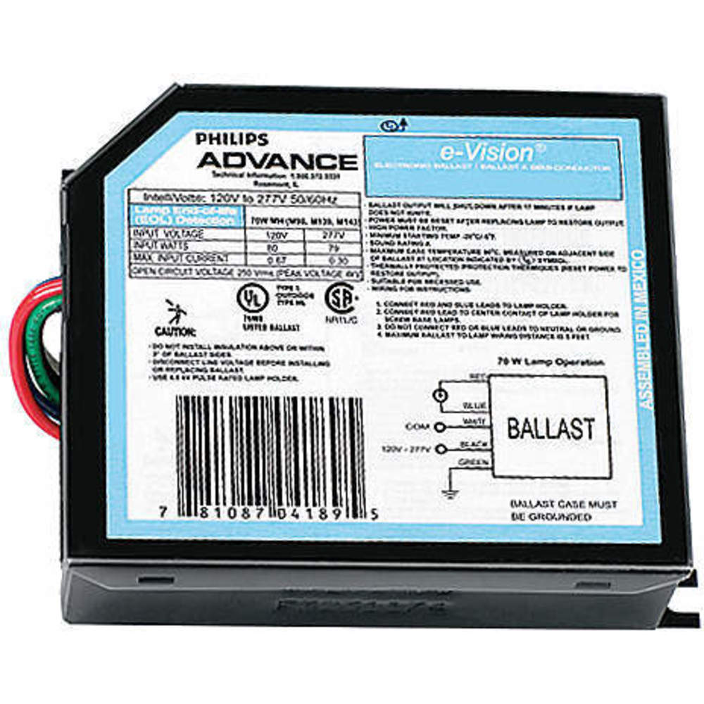 PHILIPS ADVANCE Electronic HID Ballasts
