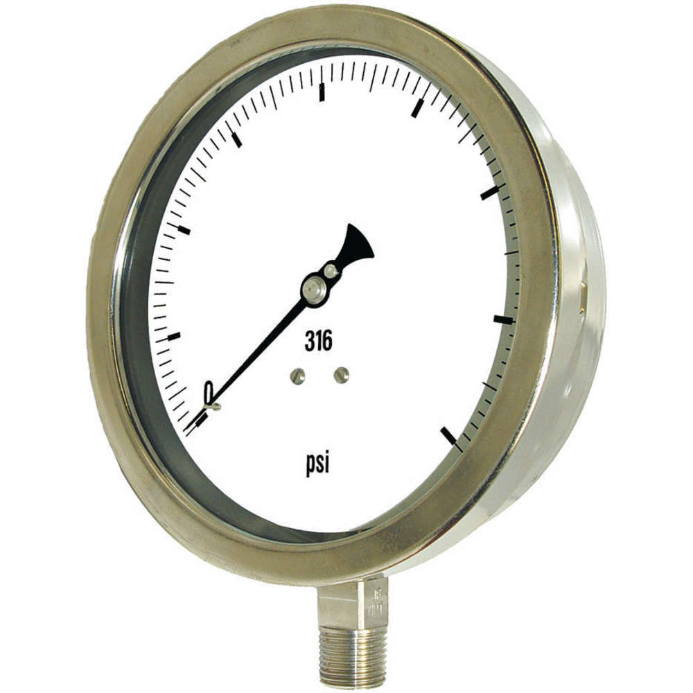 Pressure Gauge Heavy Duty 6 In 5000 psi