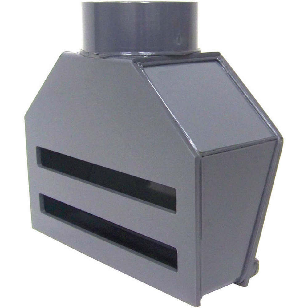 PLASTIC SUPPLY PVCHS112 Intake Fume Hood Pvc 4 In | AF2LFU 6UXX9