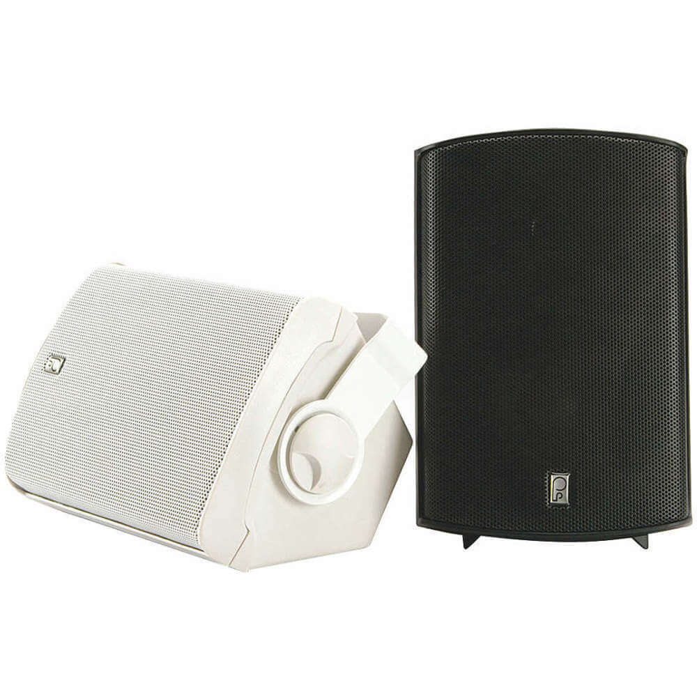 POLY-PLANAR MA7500-W Outdoor Box Speakers White 4-3/4 Inch Depth PR | AH8ZLB 39DN65