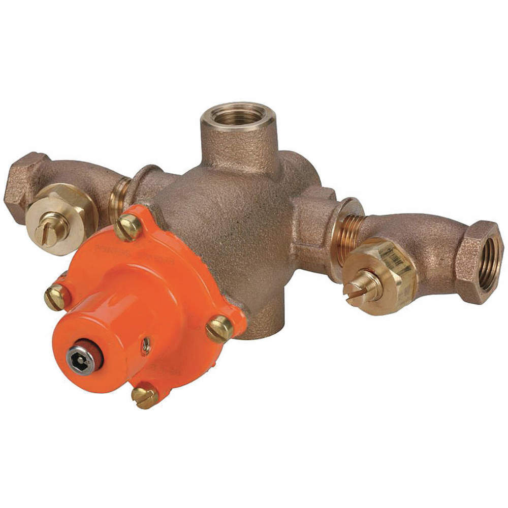 Mixing Valve, Bronze, 1 - 8.7 gpm