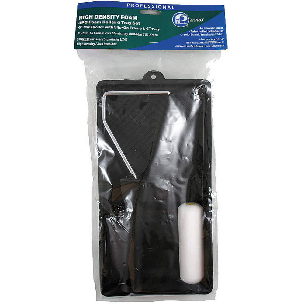 Paint Roller Kit 4 Inch Foam All Paints