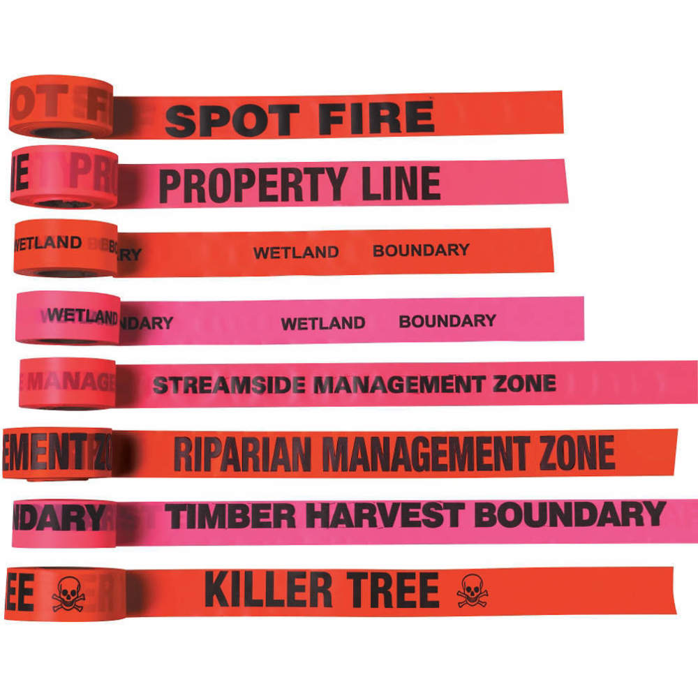 PRESCO PRODUCTS CO CUOGBK26-188 Flagging Tape Orange Glo/black 150 Feet | AC9ZHZ 3LUC7