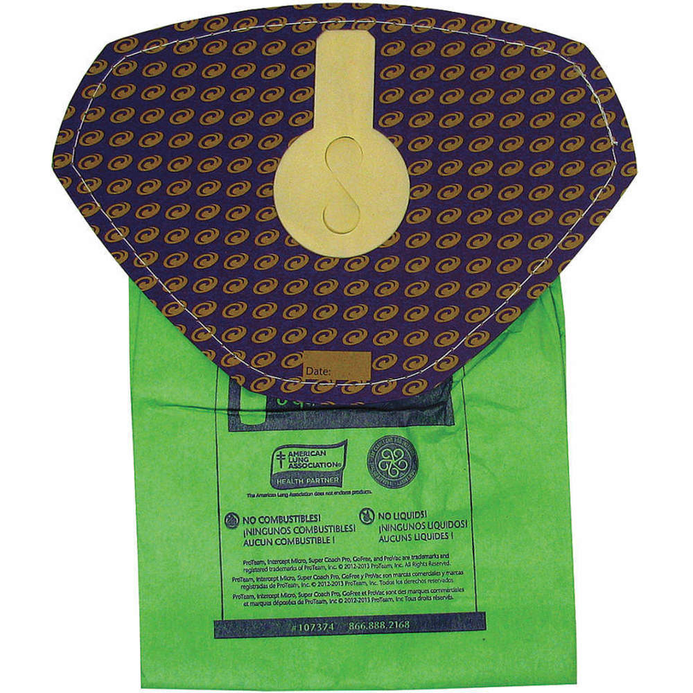 PROTEAM 107374 Intercept Micro Filter Paper ProVac FS6 PK10 | AH7ZGK 38EW28