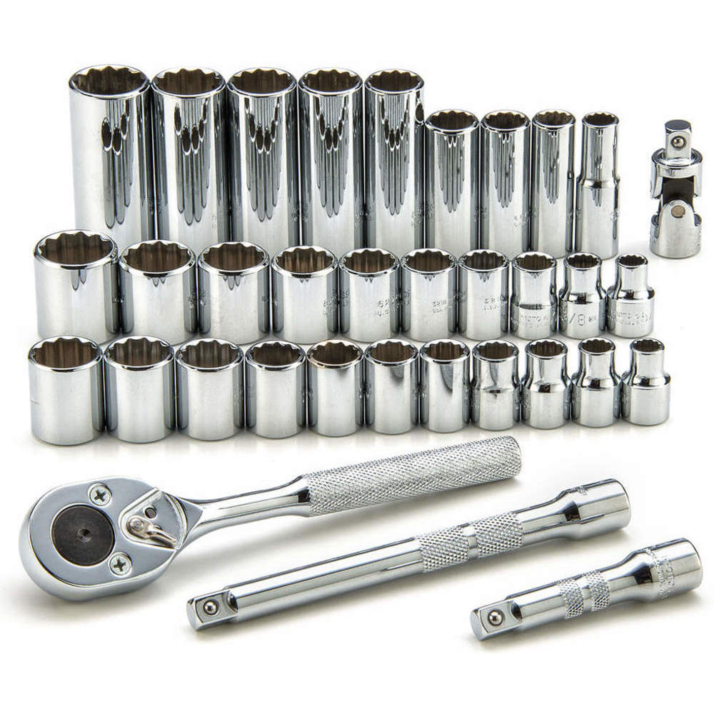 Socket Set Full Polish 34 Pcs.