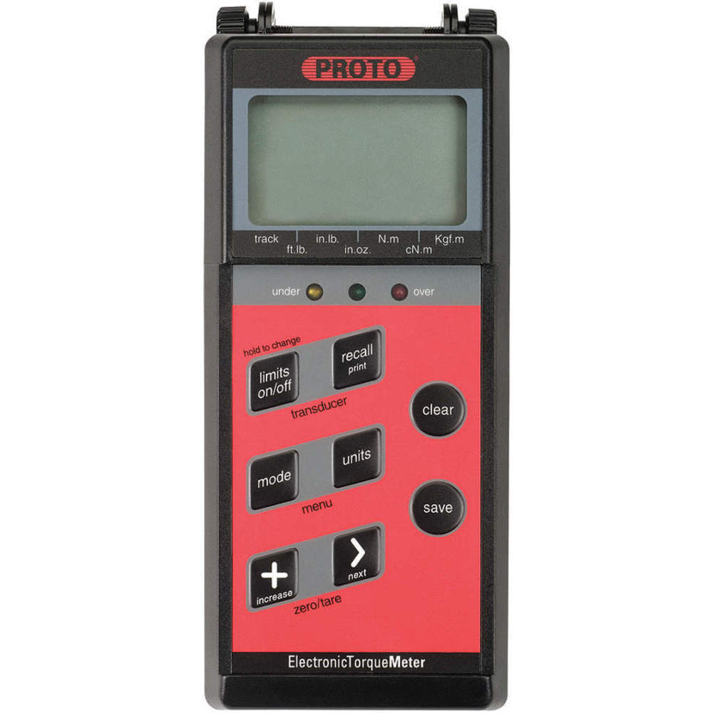 Electronic Torque Meter LCD 9V Battery