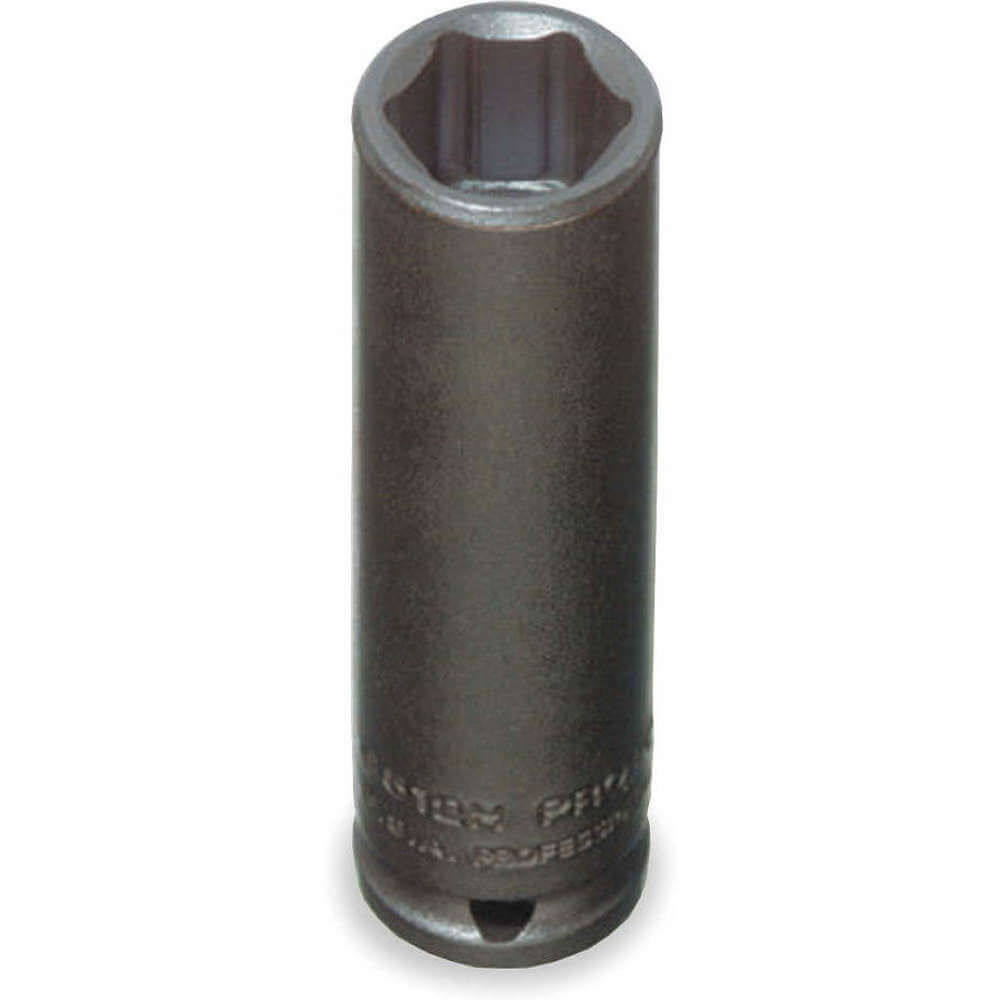 PROTO J6518H Impact Socket 1/4 Inch Drive 9/16 Inch 6 Pt | AA9UUX 1FP59