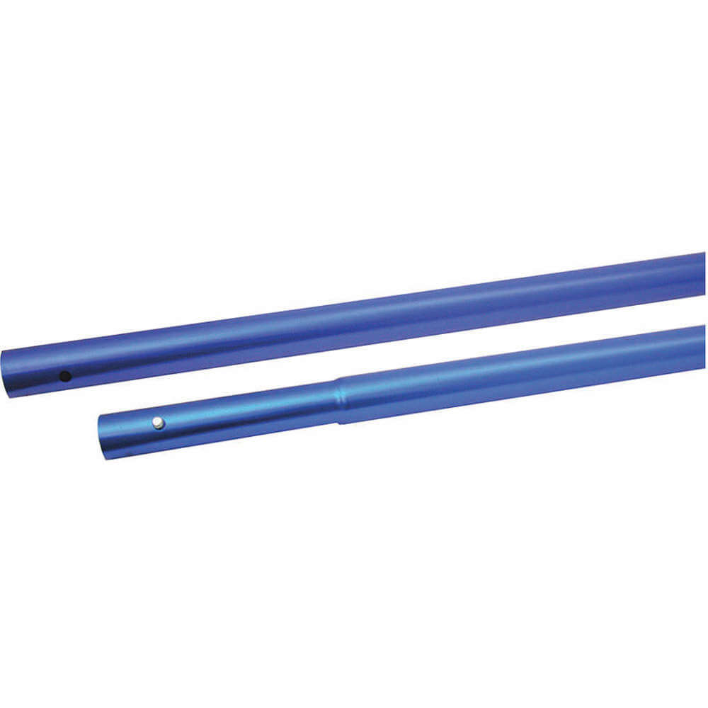 Push Button Handle 1-3/4 x 72 Inch Aluminium Blue