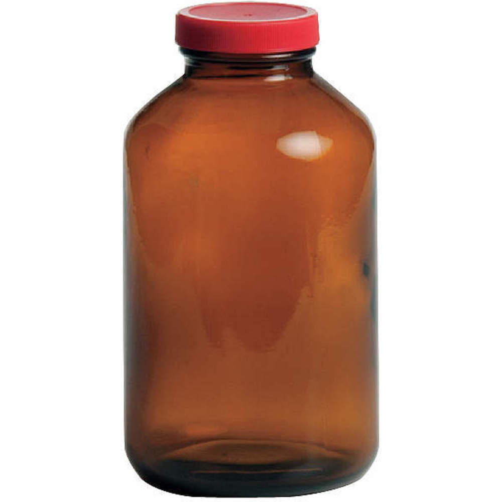 QORPAK 239523 Glass Bottle 1000ml Amber - Pack Of 12 | AC8AVX 39H523