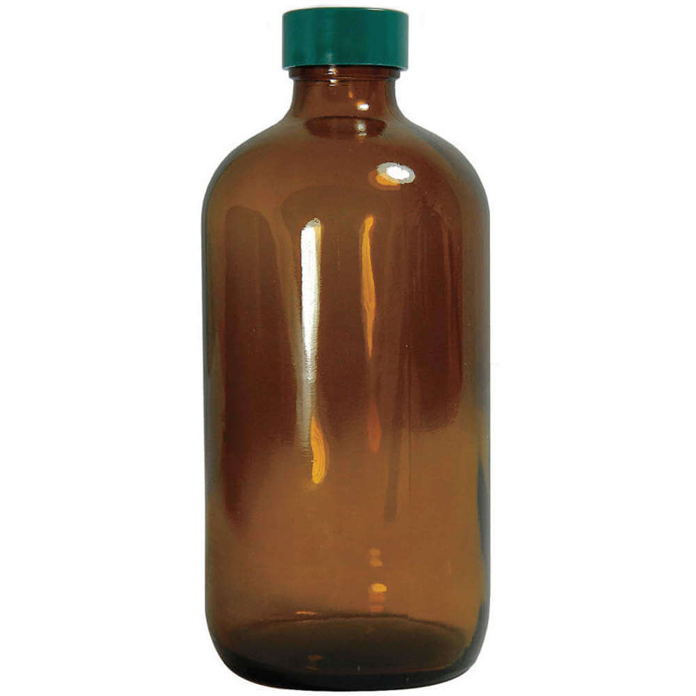 QORPAK GLC-01926 Boston Round Bottle 4 Ounce Narrow - Pack Of 24 | AB4UUX 20F874