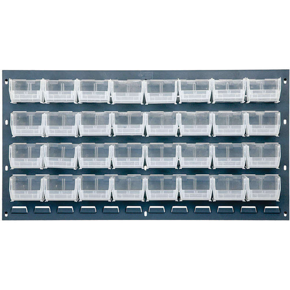 QUANTUM STORAGE SYSTEMS QLP-3619-210-32CL Louvered Panel 36 x 6 x 19 Inch Clear | AA2EDU 10E930