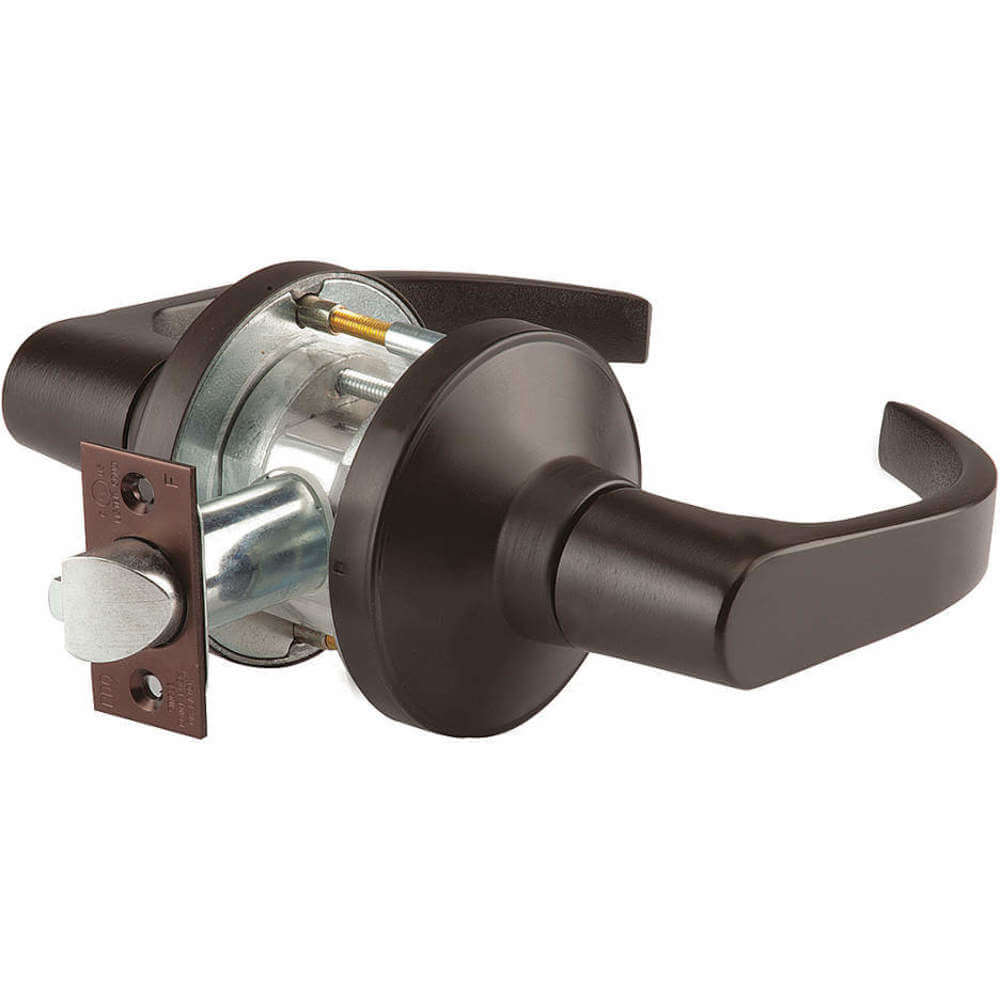 GRAINGER GT176BSN613234ASA Heavy Duty Lever Lockset Privacy | AG4YJD 35HU23