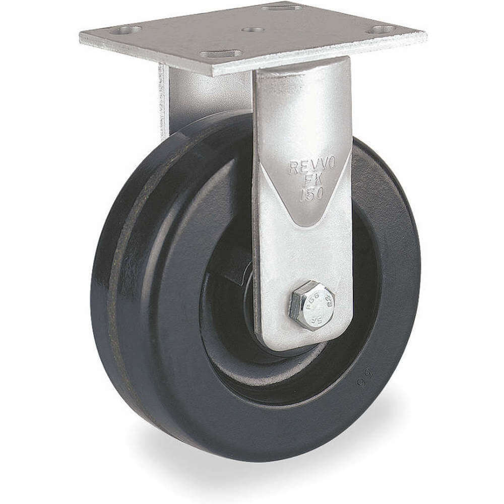 Rigid Plate Caster 700 Lb 4 Inch Diameter