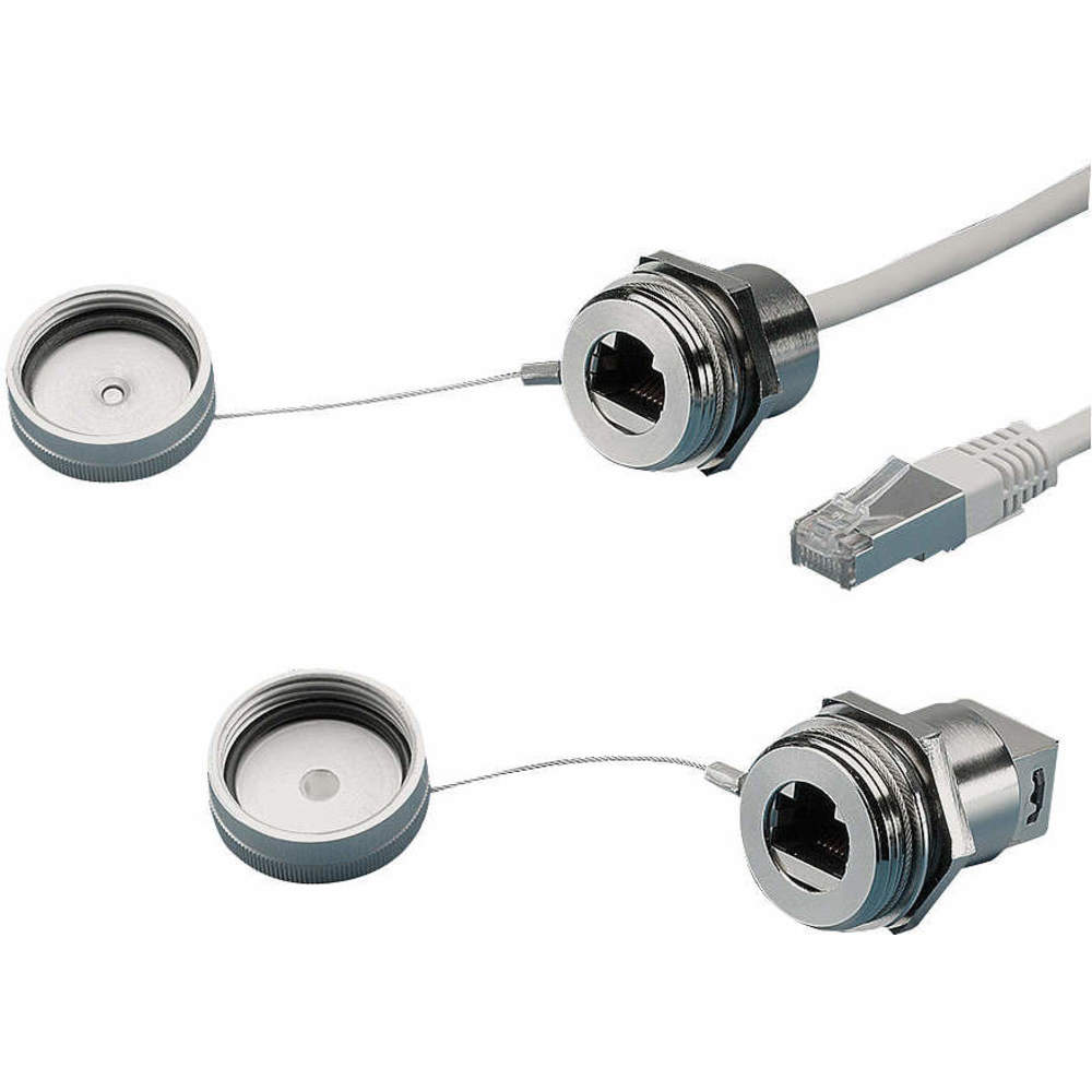 Rj45 Interface Port Brass Aluminium Polyamide