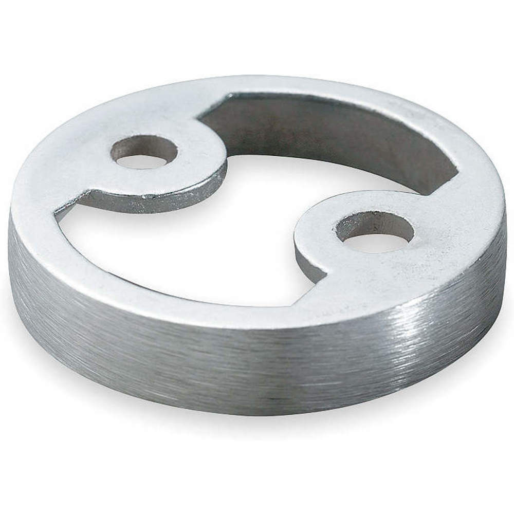 Door Stop Riser Floor Mount Satin Chrome