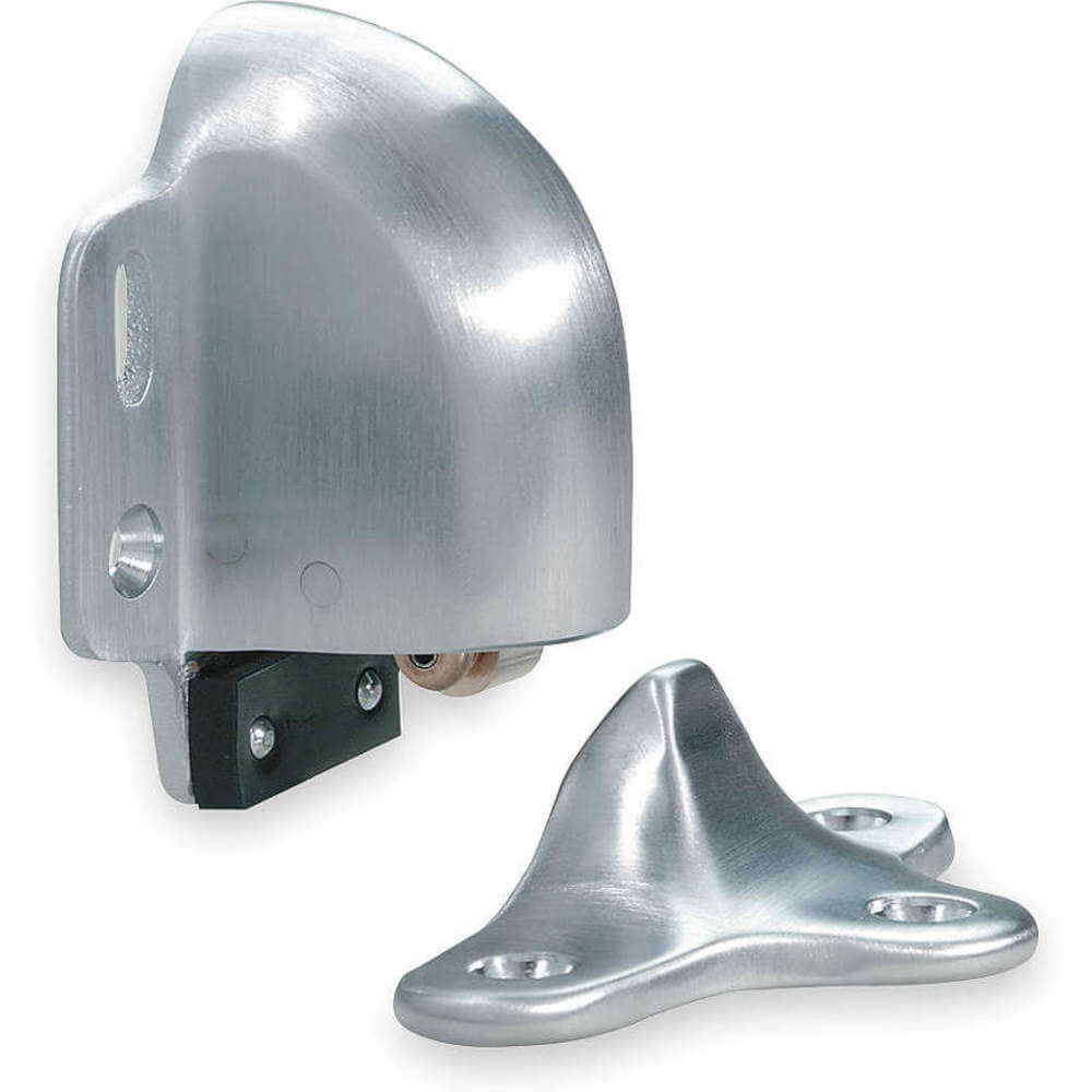 Automatic Door Holder Satin Bronze Floor