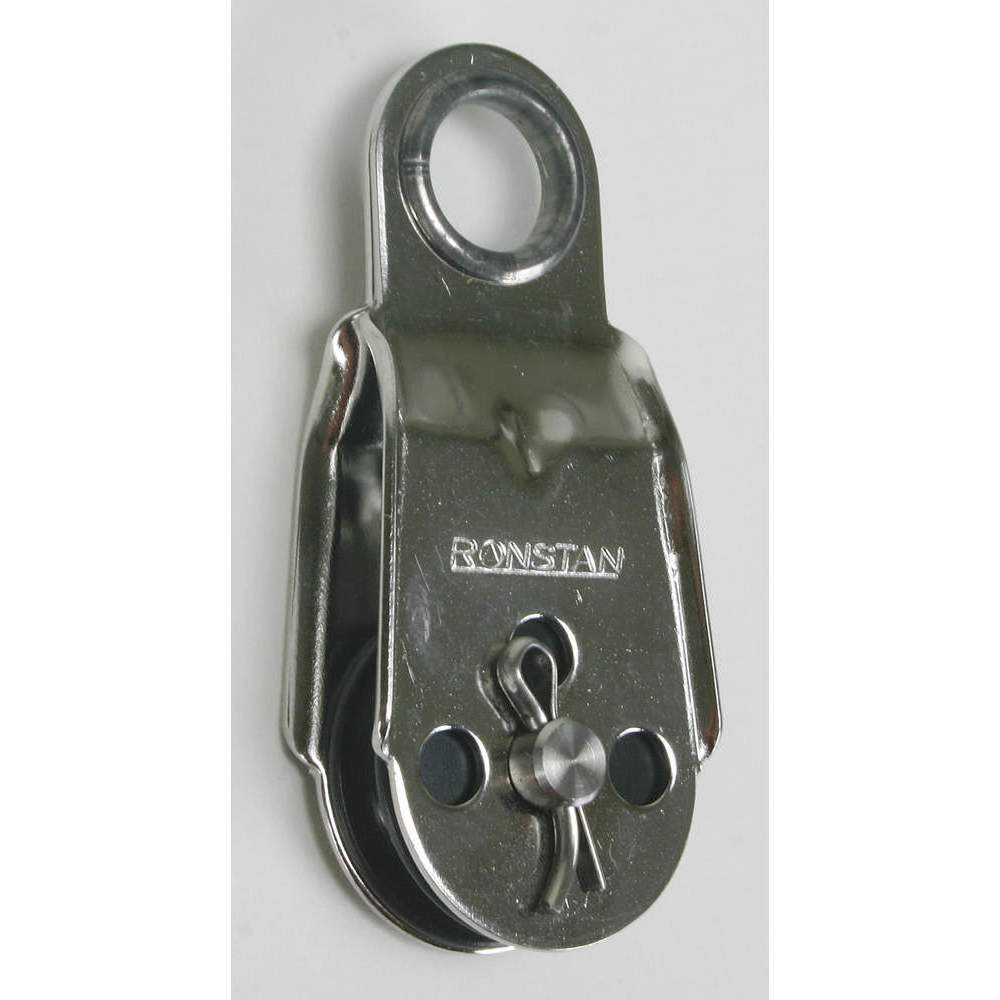 Pulley Block Wire Rope Fixed Eye 990 Lb.