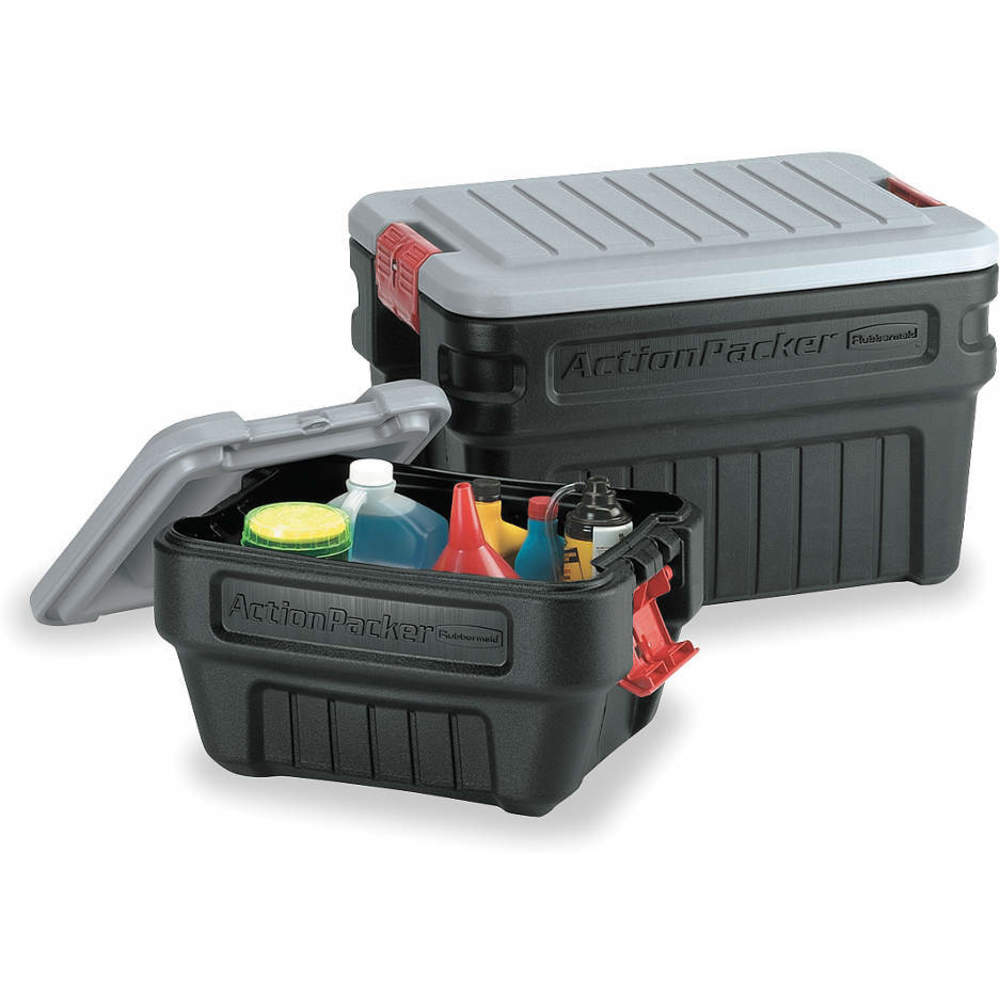 RUBBERMAID Attached Lid Containers