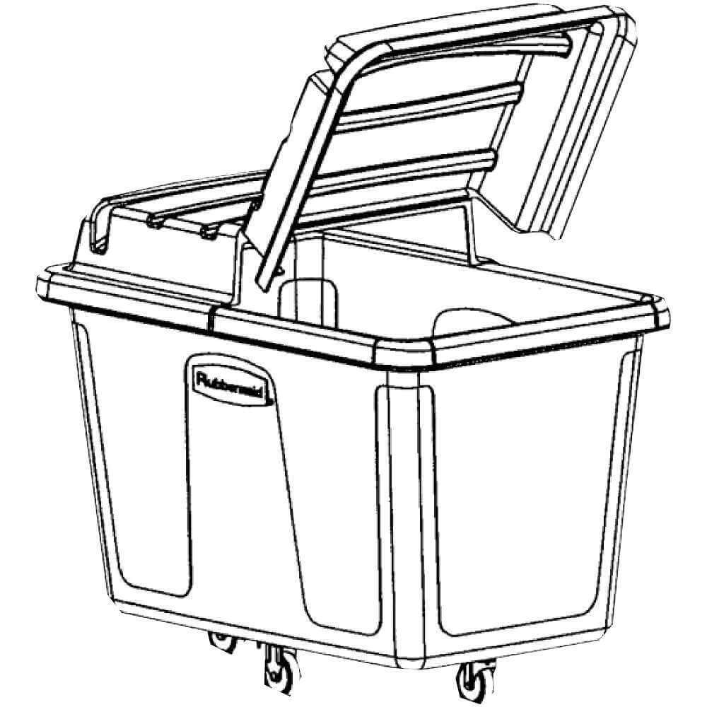 RUBBERMAID FG130700BLA